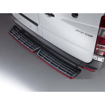 Rhino AccessStep - Twin Black - No Reversing Sensors - Peugeot Boxer 2006 - SS211B