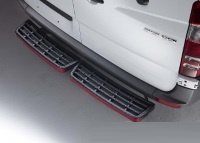 Rhino AccessStep - Twin Black - No Reversing Sensors - Peugeot Boxer 2006 - SS211B